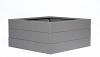 Plantenbak Modulair Taupe 90x90x42 cm