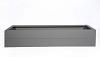 Plantenbak Modulair Taupe 240x90x28 cm