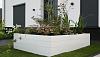Bloembak Modulair - 120x120x42 cm Wit