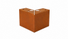 Poten set - 9.5 cm hoog Corten