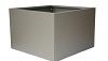 Bloembak vlak - 90x90x60 cm Taupe