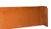 Hoekstuk Inwendig 42 cm - 15x42x15 cm (LxHxB) Corten