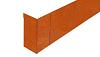 Hoekstuk Uitwendig 42 cm - 15x42x15 cm (LxHxB) Corten