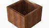 Plantenbak Module+ Corten 60x60x42 cm