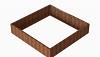 Bloembak Module+ 210x210x42 cm