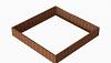 Bloembak Module+ 270x270x42 cm