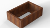 Plantenbak Module+ Corten 90x60x28 cm