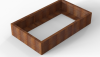 Plantenbak Module+ Corten 150x90x28 cm