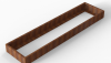 Plantenbak Module+ Corten 360x90x28 cm