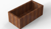 Plantenbak Module+ Corten 120x60x42 cm