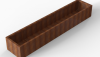 Plantenbak Module+ Corten 300x60x42 cm