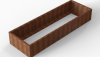 Plantenbak Module+ Corten 270x90x42 cm