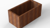 Plantenbak Module+ Corten 120x60x56 cm