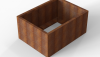 Plantenbak Module+ Corten 120x90x56 cm