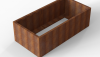 Bloembak Module+ 90x180x56 cm