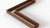 Bloembak Module+ L-vorm 60x330x330x28 cm