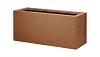 Bloembak vlak - 30x90x40 cm Corten