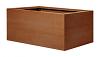 Bloembak vlak - 60x90x40 cm Corten