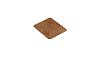 Koppelplaat 10 cm - Corten - verpakt per 50 st.