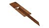 Koppelspies 27.7 cm - Corten - verpakt per 50 st.
