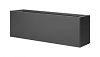 Bloembak vlak - 30x120x40 cm Antraciet