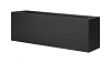 Bloembak vlak - 30x120x40 cm Grafiet zwart
