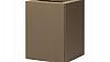 Bloembak vlak - 30x30x40 cm Supra bruin