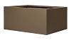 Bloembak vlak - 60x90x40 cm Supra bruin