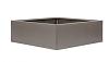 Plantenbak Vlak Taupe 120x120x60 cm