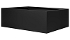 Plantenbak Vlak Grafietzwart 300x120x60 cm