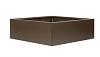 Plantenbak Vlak Supra Bruin 210x210x60 cm