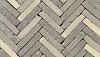Vechtformaat  21x4x6,6 cm Cardiff bezand getrommeld