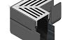 ACO Slim-Line hoekst.incl.blank alu rstr