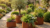 Plantenbak Cortenstaal Rond ø90x40 cm