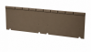 Kantopsluiting Single flex 300x16.5 cm - Supra Bruin