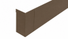 Hoekstuk Uitwendig Supra Bruin 15x15x42 cm