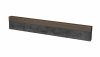 U-profiel Supra Bruin gelijkzijdig 220 cm - voor opsluitband 6 cm