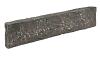 Opsluitband Vietnamese basalt 100x20x6 cm rondom bekapt
