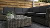 Pacific Black tegel antic finish 80x80x3 cm.