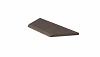 SCHELLEVIS ® OUD HOLL. ZWEMBADRAND HOEK LINKS (100/60X40X5 CM) TAUPE