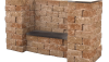 COMBIWALL UNO 30X15X12CM MONT BLANC