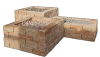 COMBIWALL UNO 30X15X12CM MONT BLANC