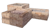 COMBIWALL UNO 30X15X12CM SIERRA NEVADA