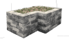 TUMBELWALL GETR. 30X20X10CM MATTERHORN