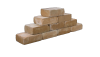 TUMBELWALL GETR. 30X20X10CM MONT BLANC