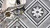 GeoCeramica® 60x60x4 Concreet Flower dec