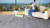 GeoCeramica® 80x40x4 Fiordi Fumo