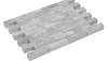 Waalformaat Vietnamese hardsteen 20x5x5 cm grof geschuurd, kanten gezaagd met facet