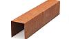 Opsluitband afdekker 5x200x6 cm Corten