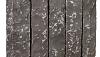 Palissade Vietn. basalt 2.0, zwart, 30x12x12 cm gekloofd